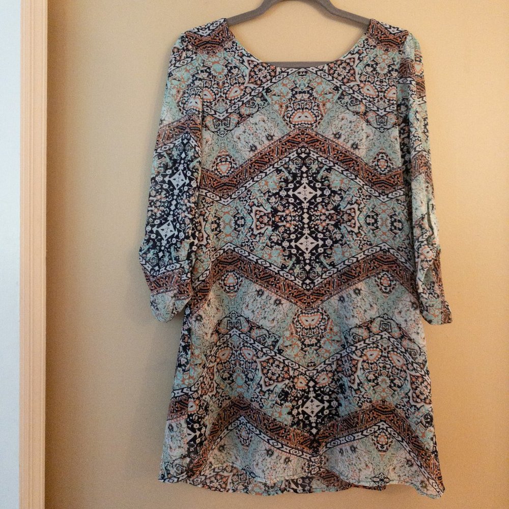 SUMMER FLORAL DRESS
